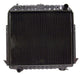 Crown Automotive Jeep Replacement 53000521 Radiator; 16 3/4 in. x 20 1/4 in. Core; 2 Row; - Truck Part Superstore