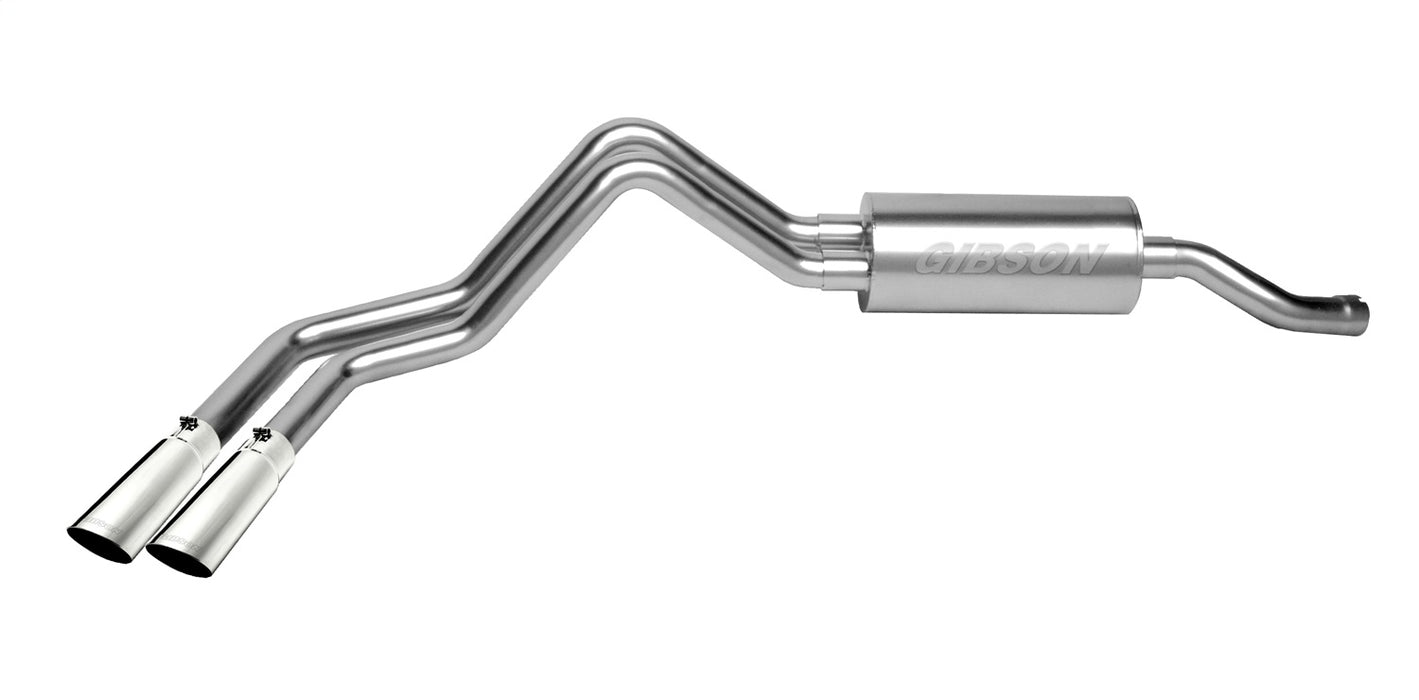 Gibson Performance Exhaust 5300 Cat-Back Dual Sport Exhaust System; Aluminized - Truck Part Superstore