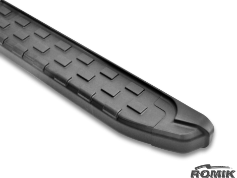 Romik 53016419 Subaru Ascent SUV Running Boards REC-B Side Steps 2019-2022 Anodized Black Romik - Truck Part Superstore