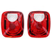 Rampage 5307 Diamond Brite Taillight Conversion Kit; Incl. Lens Only; Pair; - Truck Part Superstore