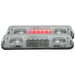 Anzo USA 531008 Third Brake Light Assembly; LED; Clear Lens; Chrome Housing; - Truck Part Superstore