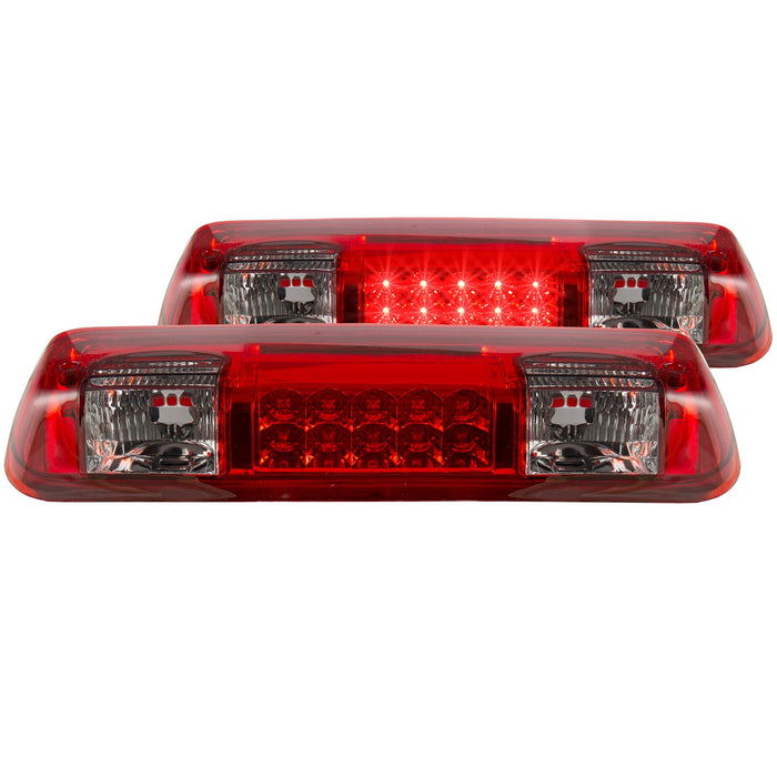 Anzo USA 531016 Third Brake Light Assembly; LED; Red/Smoke Lens; - Truck Part Superstore