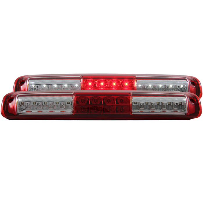 Anzo USA 531029 Third Brake Light Assembly; LED; Red/Clear Lens; - Truck Part Superstore