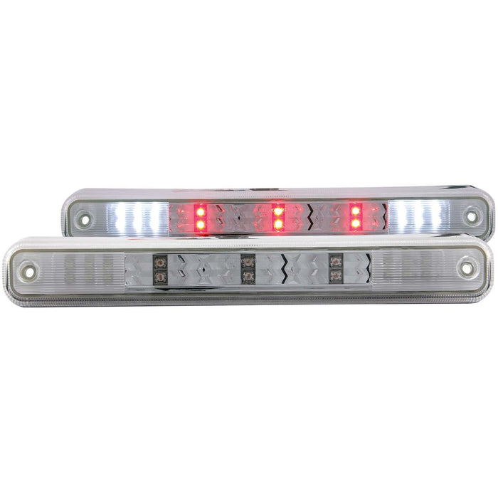 Anzo USA 531064 Third Brake Light Assembly; LED; Clear Lens; Chrome Housing; B-Series; - Truck Part Superstore