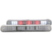 Anzo USA 531064 Third Brake Light Assembly; LED; Clear Lens; Chrome Housing; B-Series; - Truck Part Superstore