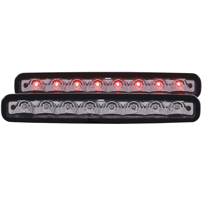 Anzo USA 531084 Third Brake Light Assembly; LED; Clear Lens; Chrome Housing; B-Series; - Truck Part Superstore