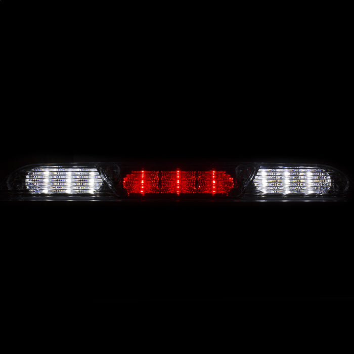 Anzo USA 531106 Third Brake Light Assembly; LED; Clear Lens; Chrome Housing; - Truck Part Superstore