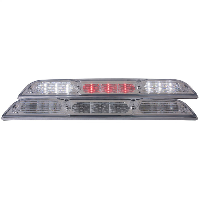 Anzo USA 531106 Third Brake Light Assembly; LED; Clear Lens; Chrome Housing; - Truck Part Superstore