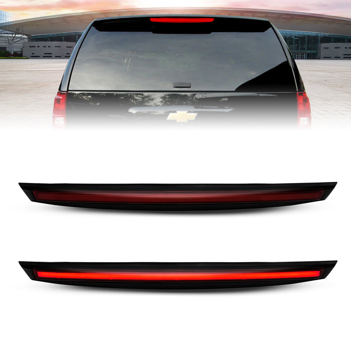 Anzo USA 531109 Third Brake Light Assembly; LED; Smoke Lens; Black Housing; w/Spoiler; - Truck Part Superstore