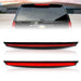 Anzo USA 531110 Third Brake Light Assembly; LED; Red Lens; Black Housing; w/Spoiler; - Truck Part Superstore