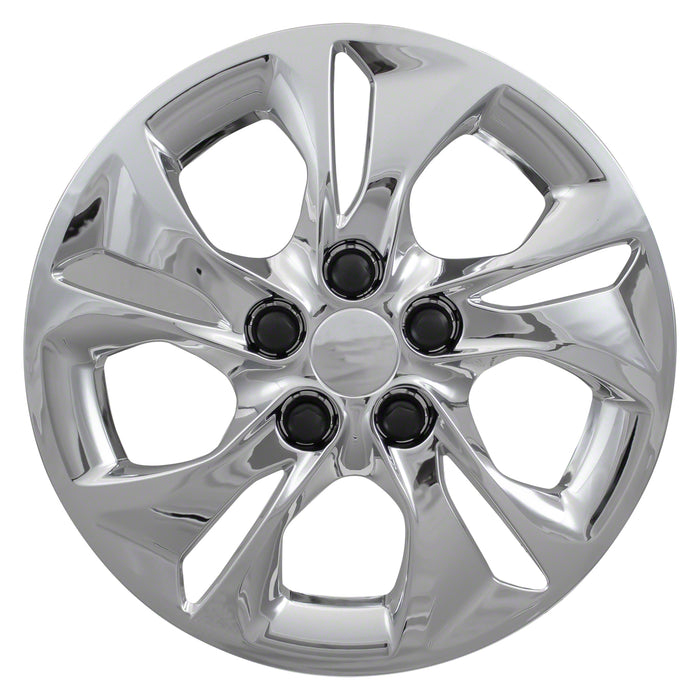Coast To Coast IWC53115C 15 Inch; 5 Split Spoke; Chrome Plated; Plastic; Set Of 4 - Truck Part Superstore