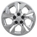 Coast To Coast IWC53115C 15 Inch; 5 Split Spoke; Chrome Plated; Plastic; Set Of 4 - Truck Part Superstore