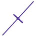 Oracle Lighting 5316-007 U/VPurple Illuminated Grill Crosshairs - Truck Part Superstore