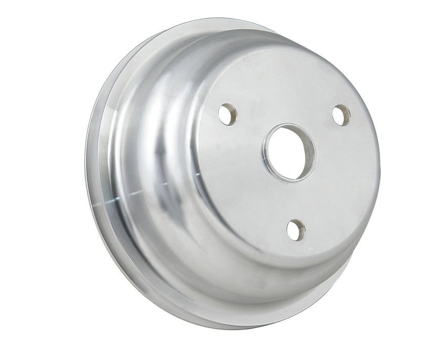 Mr Gasket 5316 Billet Style Aluminum Crankshaft Pulley; Single Groove; Long Water Pump; - Truck Part Superstore