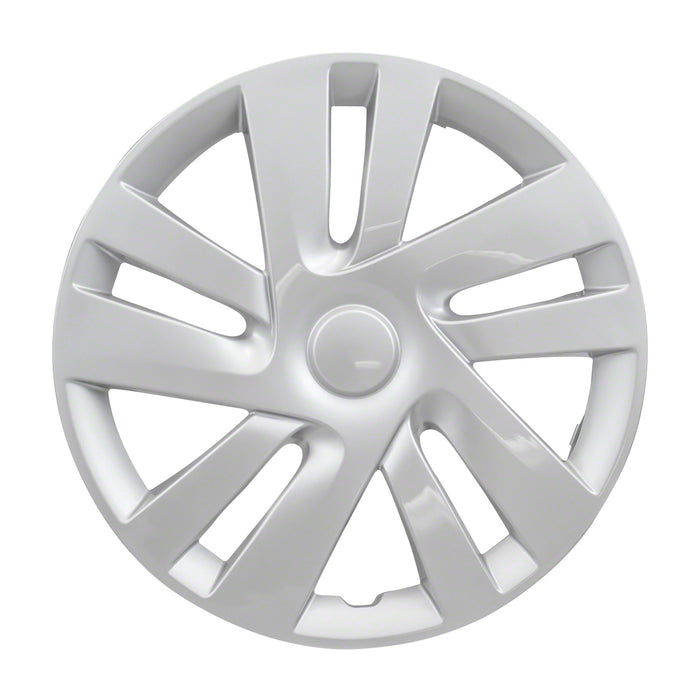 Coast To Coast IWC53215S 15 Inch; 10 Spoke; Silver Color; Plastic; Set Of 4 - Truck Part Superstore