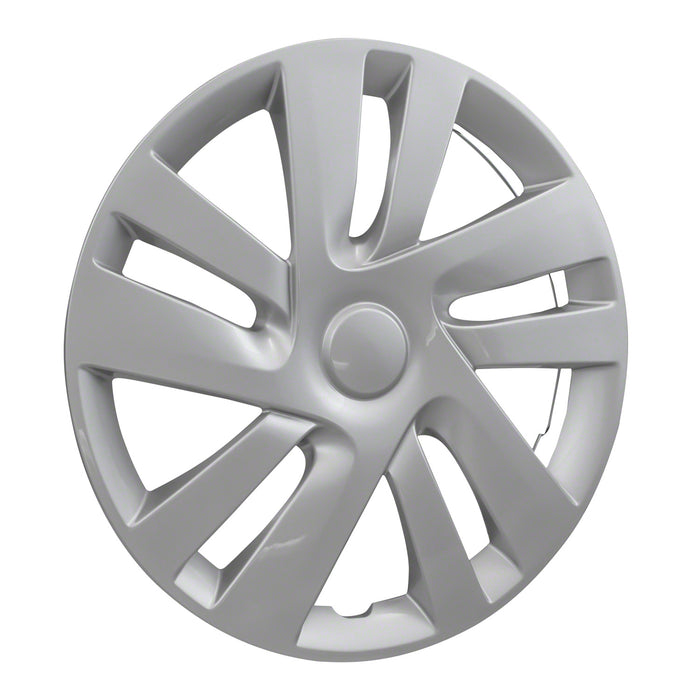 Coast To Coast IWC53215S 15 Inch; 10 Spoke; Silver Color; Plastic; Set Of 4 - Truck Part Superstore