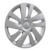 Coast To Coast IWC53215S 15 Inch; 10 Spoke; Silver Color; Plastic; Set Of 4 - Truck Part Superstore