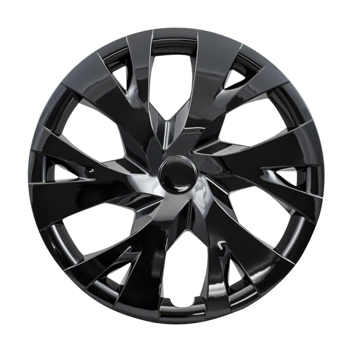 Coast To Coast IWC53315BLK 15 Inch; 6 Y Spoke; Gloss Black; Plastic; Set Of 4 - Truck Part Superstore