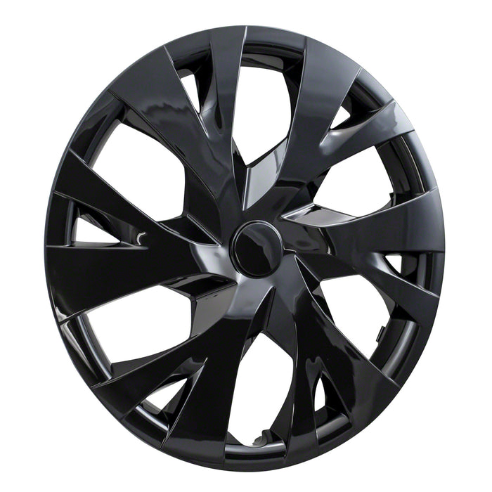 Coast To Coast IWC53315BLK 15 Inch; 6 Y Spoke; Gloss Black; Plastic; Set Of 4 - Truck Part Superstore