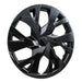 Coast To Coast IWC53315BLK 15 Inch; 6 Y Spoke; Gloss Black; Plastic; Set Of 4 - Truck Part Superstore
