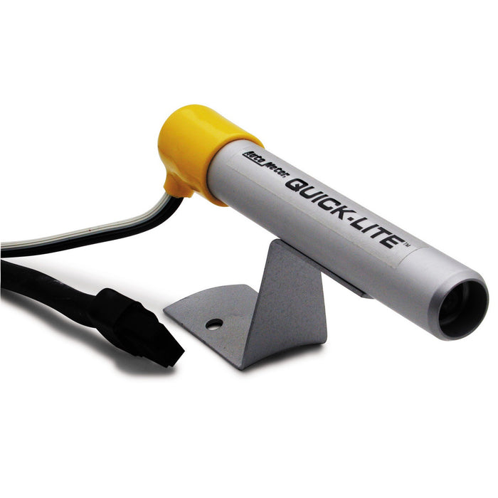 AutoMeter 5331 SHIFT LIGHT; AMBER LED; PEDESTAL; SILVER; QUICK-LITE - Truck Part Superstore