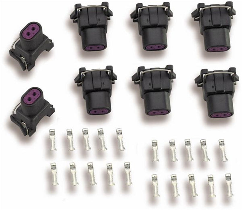 Holley EFI 534-112 Commander 950 Multi-Point Fuel Injector Connector And Terminal - Truck Part Superstore