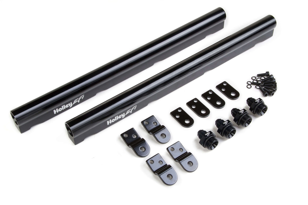 Holley EFI 534-209 LS Fuel Rail Package; Aluminum; - Truck Part Superstore