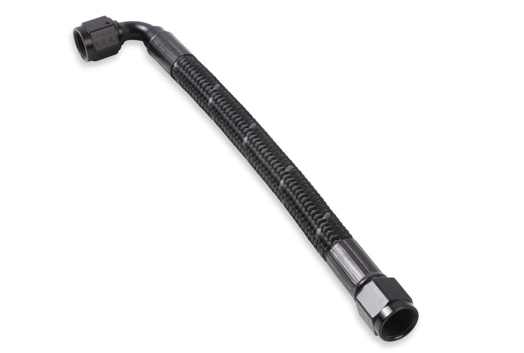 Holley 534-236 Sniper EFI Braided Fuel Crossover Kit; 6 AN Male Inlet; - Truck Part Superstore