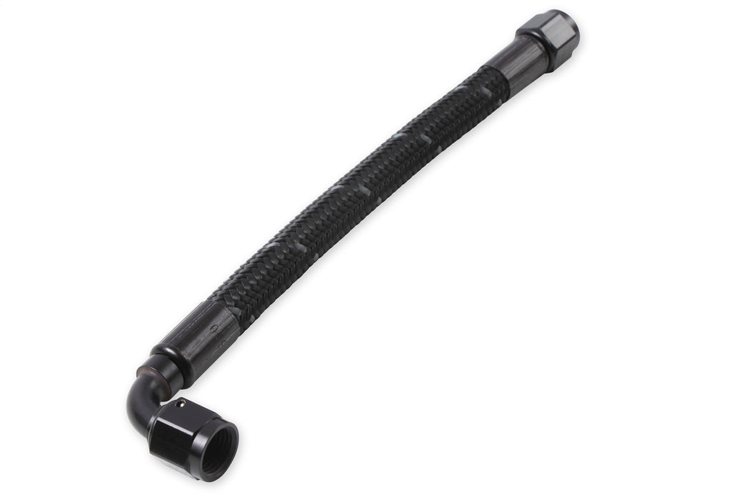 Holley 534-236 Sniper EFI Braided Fuel Crossover Kit; 6 AN Male Inlet; - Truck Part Superstore