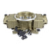 Holley EFI 534-300 Terminator X Stealth 4150 Throttle Body; 2x4 Slave; 4150 Flange; 58.5 PSI; Gold; - Truck Part Superstore