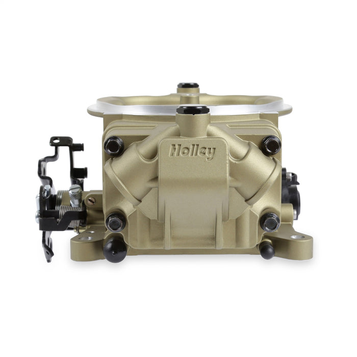 Holley EFI 534-300 Terminator X Stealth 4150 Throttle Body; 2x4 Slave; 4150 Flange; 58.5 PSI; Gold; - Truck Part Superstore