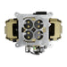 Holley EFI 534-300 Terminator X Stealth 4150 Throttle Body; 2x4 Slave; 4150 Flange; 58.5 PSI; Gold; - Truck Part Superstore