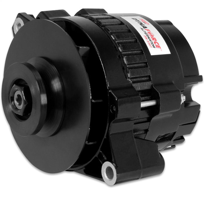 MSD 5361 DynaForce® Alternator; Straight Mount; 160 Amp; Black; - Truck Part Superstore