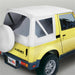 Rugged Ridge 53701.52 Fabric Replacement Top; Rear And Side Glass Do Not Zip Out; White Denim; - Truck Part Superstore