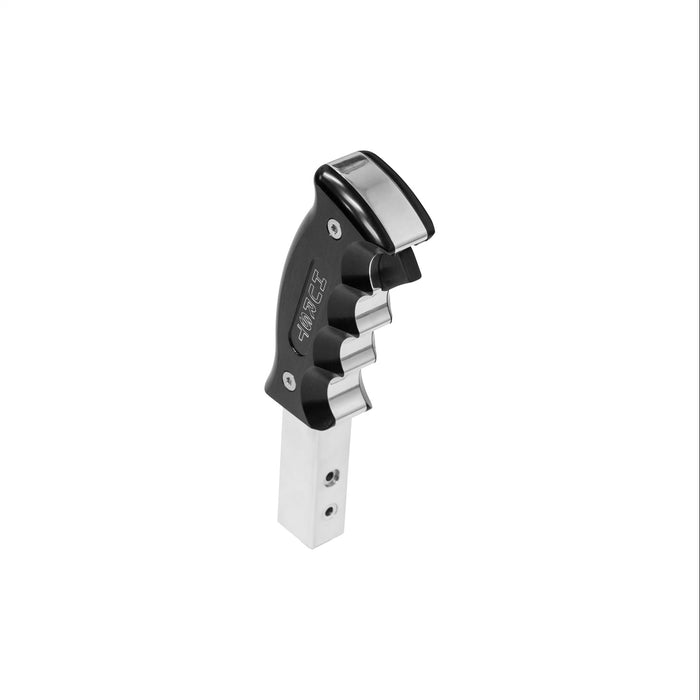 Hurst 5380435 Pistol Grip Automatic Shifter Handle; Black Polished/Anodized Aluminum; - Truck Part Superstore