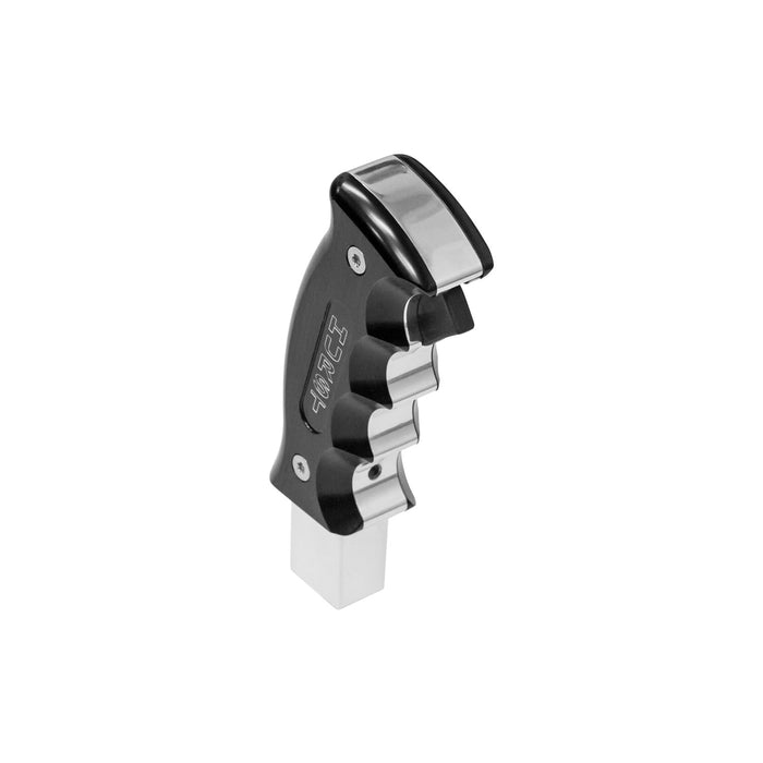 Hurst 5380436 Pistol Grip Automatic Shifter Handle; Black Polished/Anodized Aluminum; - Truck Part Superstore