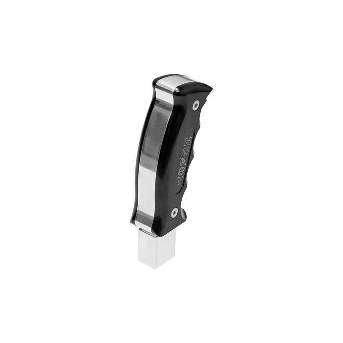 Hurst 5380436 Pistol Grip Automatic Shifter Handle; Black Polished/Anodized Aluminum; - Truck Part Superstore