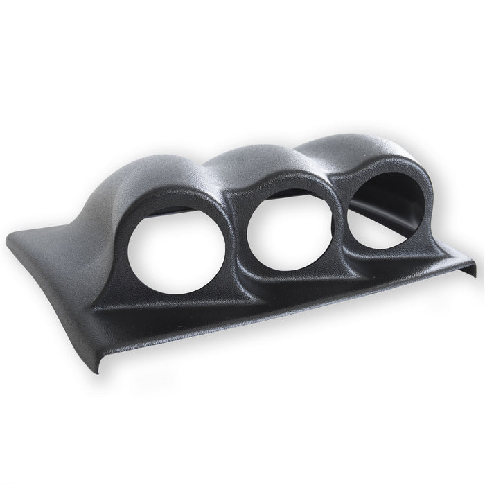 AutoMeter 5380 GAUGE MOUNT; DIRECT FIT DASH TOP; TRIPLE; 2 1/16in.; WRANGLER JK 07-10 - Truck Part Superstore