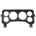 AutoMeter 5381 GAUGE MOUNT; DIRECT FIT DASH PANEL; 6 GAUGE (3 3/8in. X2; 2 1/16in. X4); JEEP TJ - Truck Part Superstore