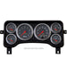 AutoMeter 5381 GAUGE MOUNT; DIRECT FIT DASH PANEL; 6 GAUGE (3 3/8in. X2; 2 1/16in. X4); JEEP TJ - Truck Part Superstore