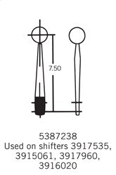 Hurst 3917535 Street Super Shifter® 4-Speed Manual Shifter - Truck Part Superstore