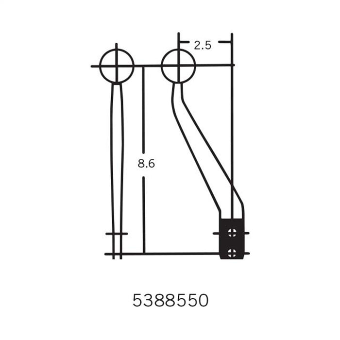 Hurst 5388550 Competition Plus® Round Replacement Stick - Truck Part Superstore