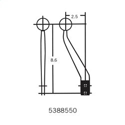 Hurst 5388550 Competition Plus® Round Replacement Stick - Truck Part Superstore