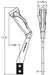 Hurst 5388575 Pistol-Grip Shifter Handle - Truck Part Superstore