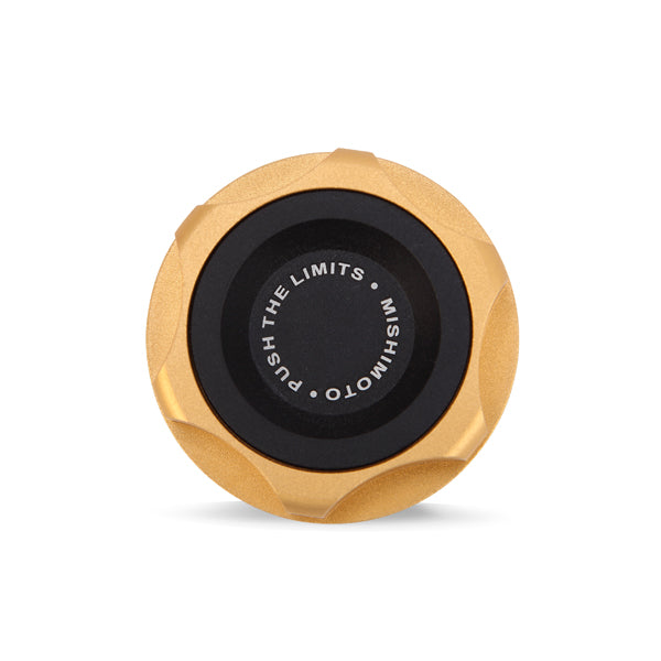 Mishimoto MMOFC-SUB-GD Limited Edition Subaru Oil Filler Cap, Gold - Truck Part Superstore