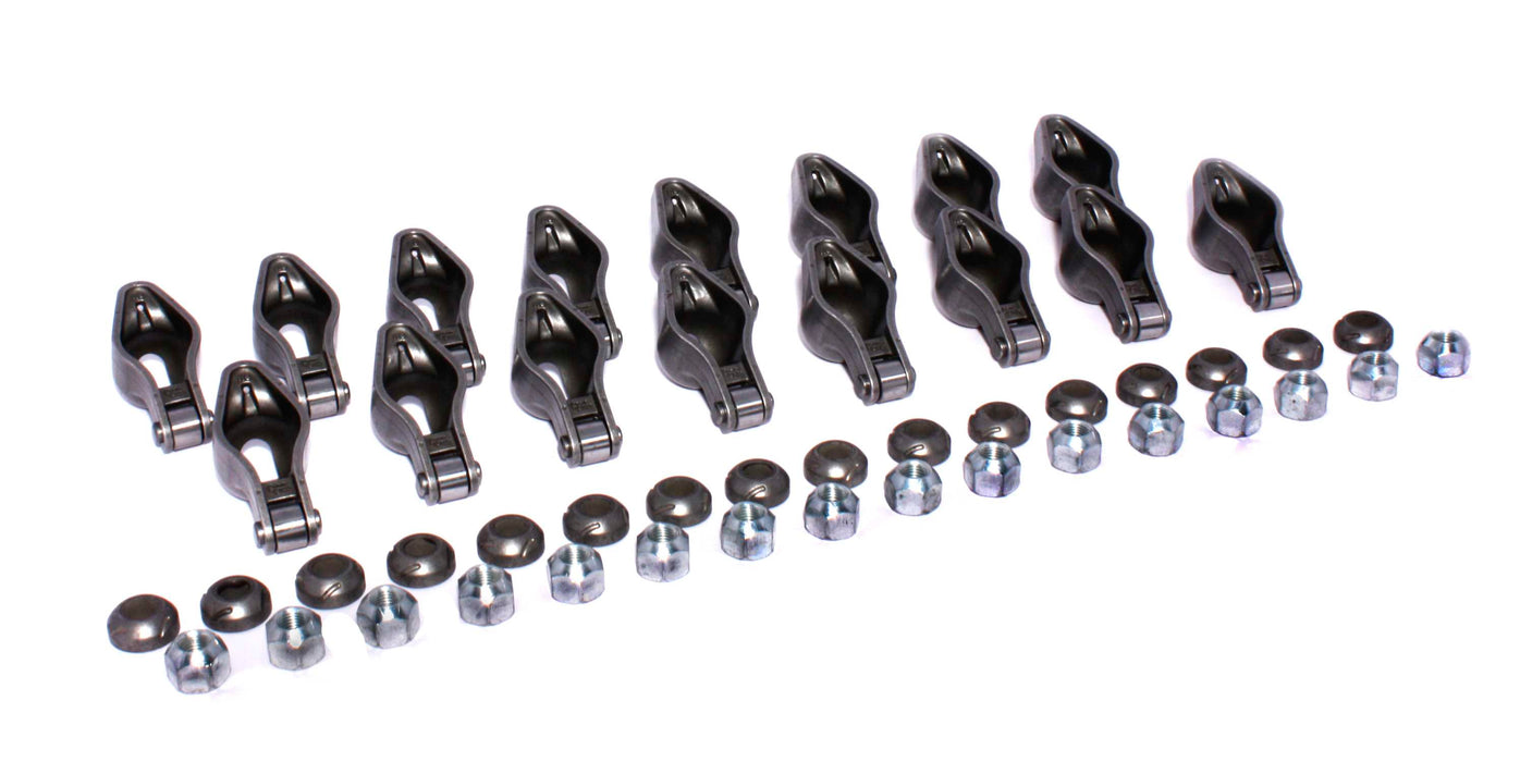 COMP Cams 1418-16 Magnum Roller 1.6 Ratio Rocker Arm Set for '88+ Chevrolet SBC w/ 3/8" Stud - Truck Part Superstore