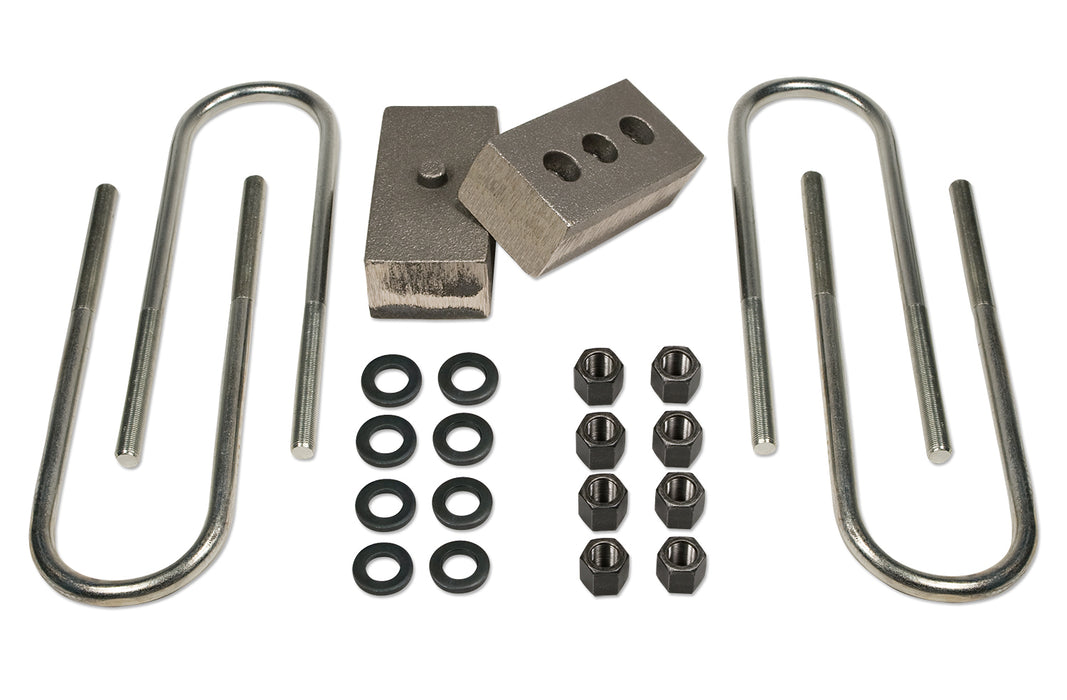 Tuff Country 97050 2 Inch Rear Block & U-Bolt Kit 03-13 Dodge Ram 2500 4WD 03-18 Dodge Ram 3500 4WD w/4 Inch Rear Axle Tuff Country - Truck Part Superstore