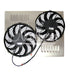 Northern Radiator Z40103 Dual (10  Inch & 11 Inch) Fan/Shroud Combo - Truck Part Superstore