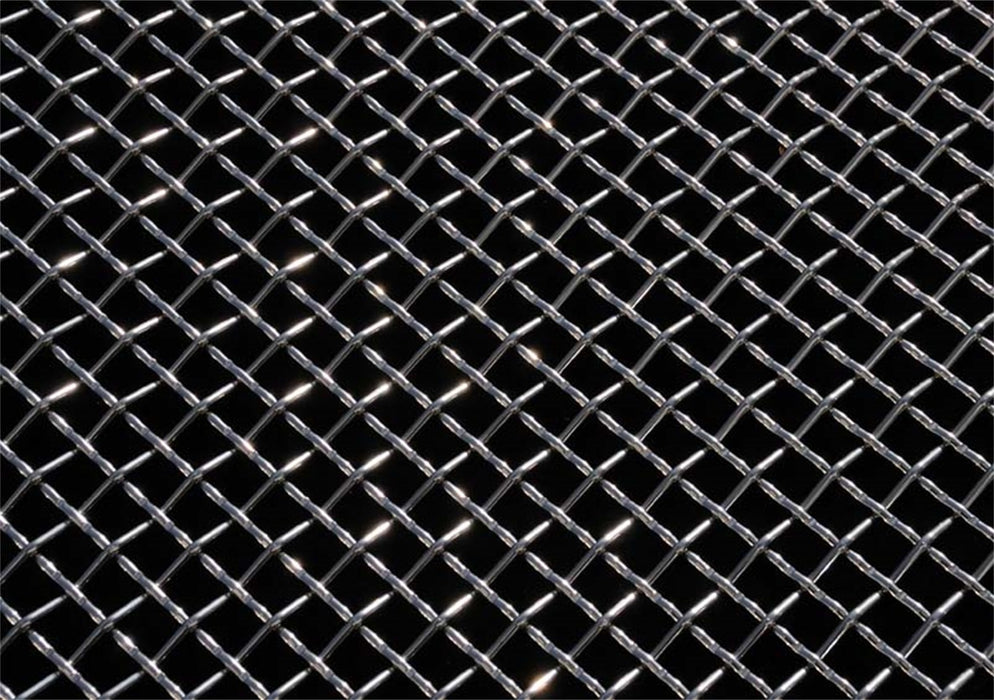 T-Rex Grilles 54009 Wire Mesh; Small Mesh; Stainless Steel; Polished; 1 Pc; Insert; - Truck Part Superstore