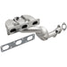 MagnaFlow Exhaust Products 51816 Catalytic Converter with Integrated Exhaust Manifold - Truck Part Superstore